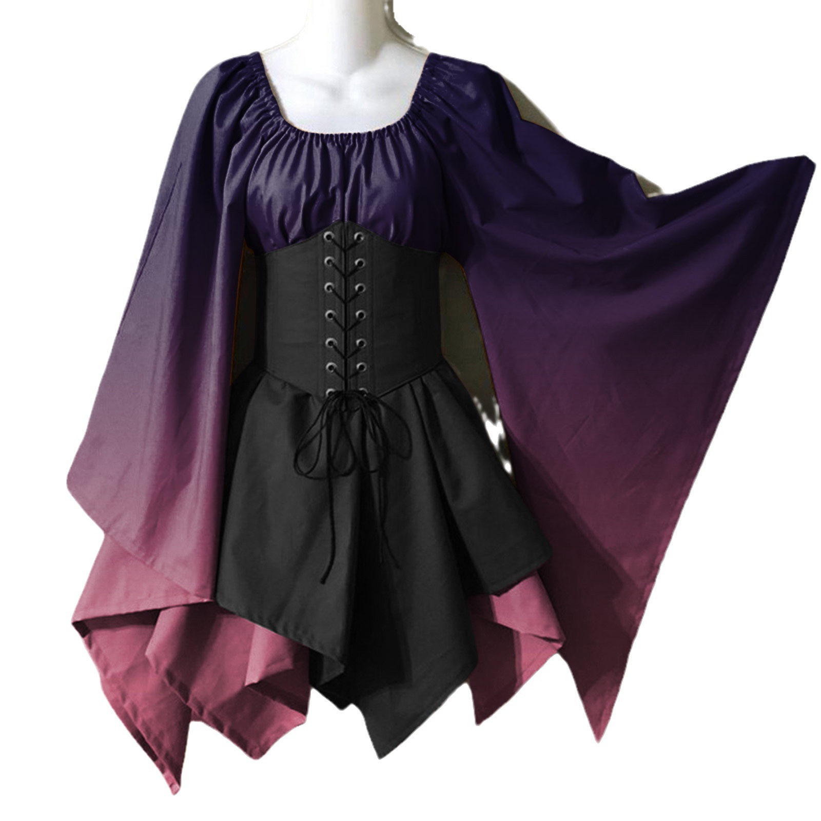 Ethnic Fashion Dress - Nowy strój na Halloween, kostium renesansowy,