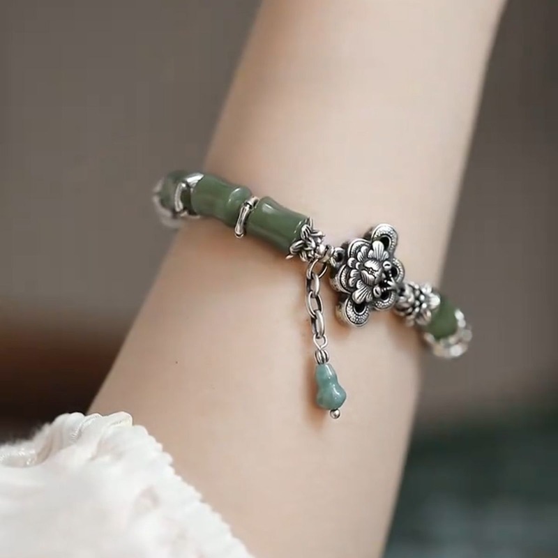 Ethnic Fashion Wear For Women - Nowa Chińska Bransoletka z Bambusa w