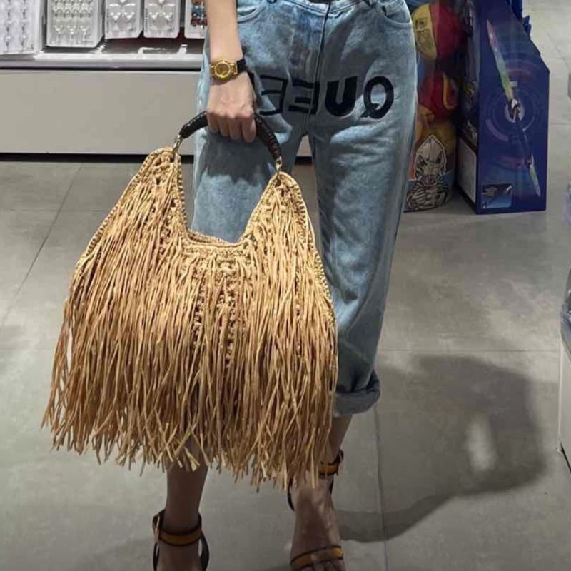 Torba słomkowa w stylu boho z  – Ethnic Boho Fashion recenzja i cena