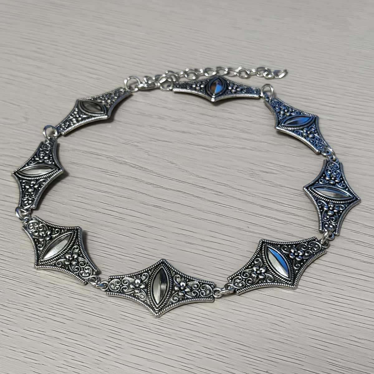 Naszyjnik choker w stylu hip h – Ethnic Fashion Wear For Women recenzja i cena