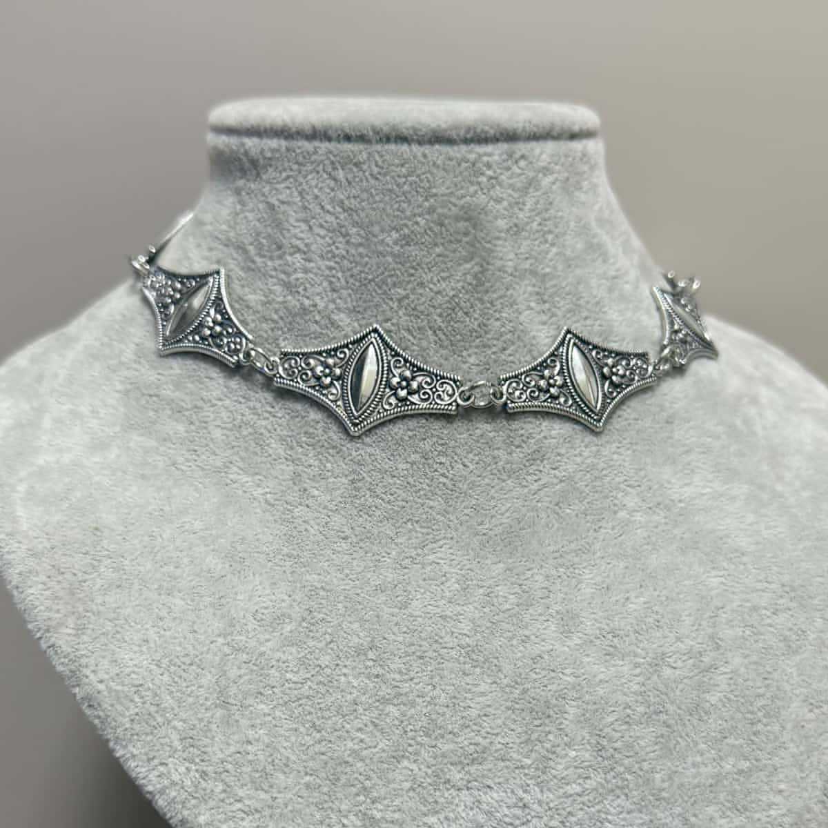 Naszyjnik choker w stylu hip h – Ethnic Fashion Wear For Women recenzja i cena