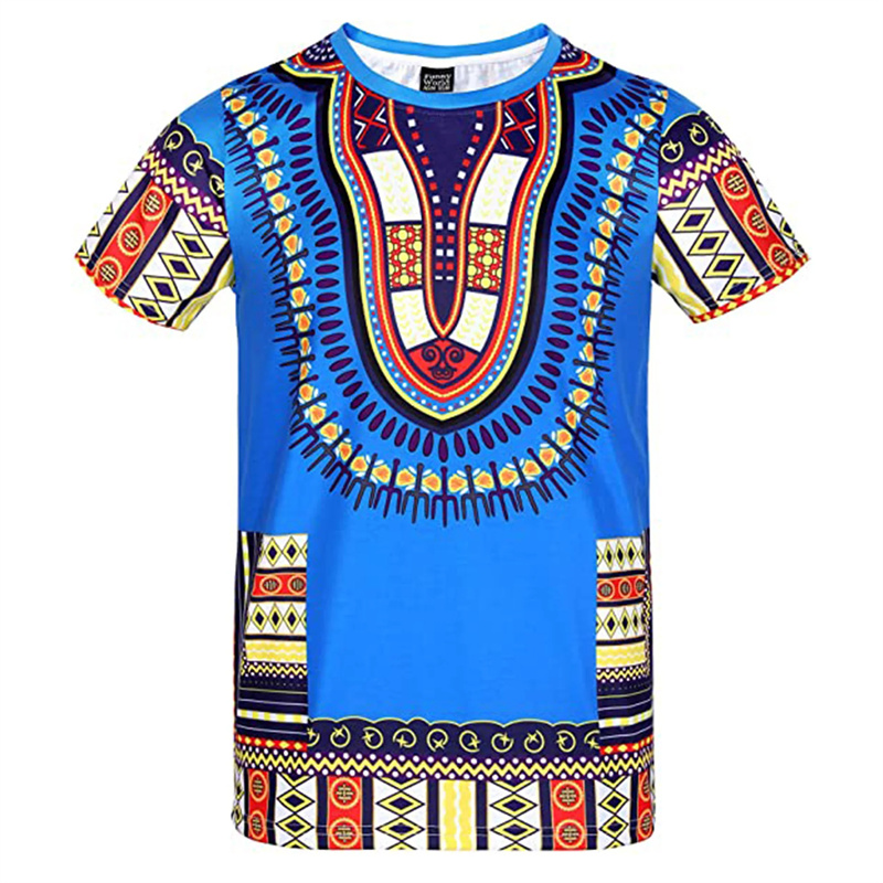 Summer Harajuku 3D Print Afric – Kids Ethnic Fashion recenzja i cena
