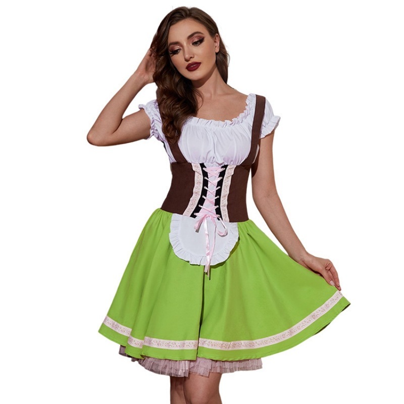 Nowe Zielone Ubrania na Festiw – Ethnic Fashion Dress recenzja i cena