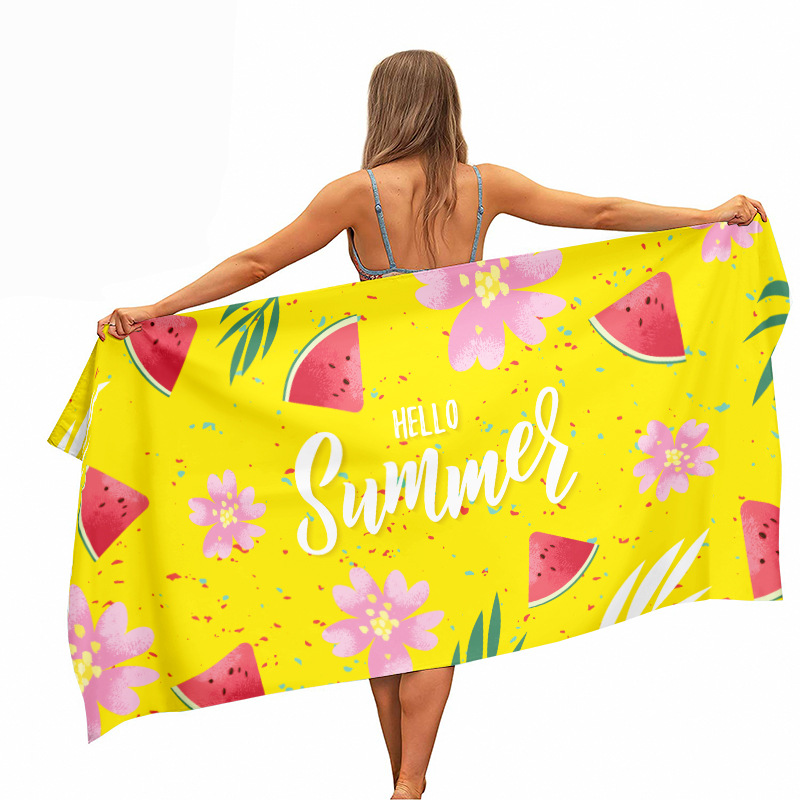 Ręcznik plażowy z nadrukiem Ik – Ikat Woven Fabric recenzja i cena