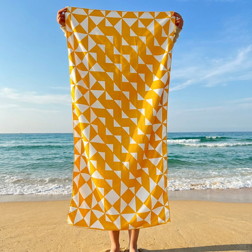 Ręcznik plażowy z nadrukiem Ik – Ikat Woven Fabric recenzja i cena