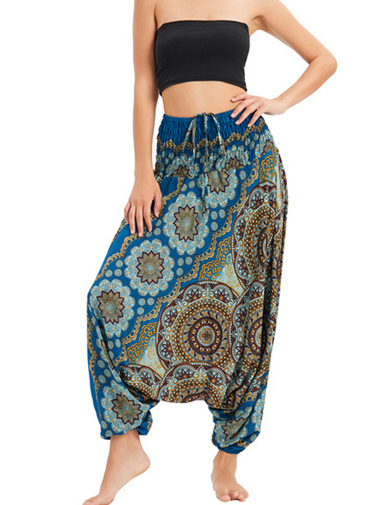 Retro Boho kwiatowy Print Casu – Ethnic Boho Fashion recenzja i cena