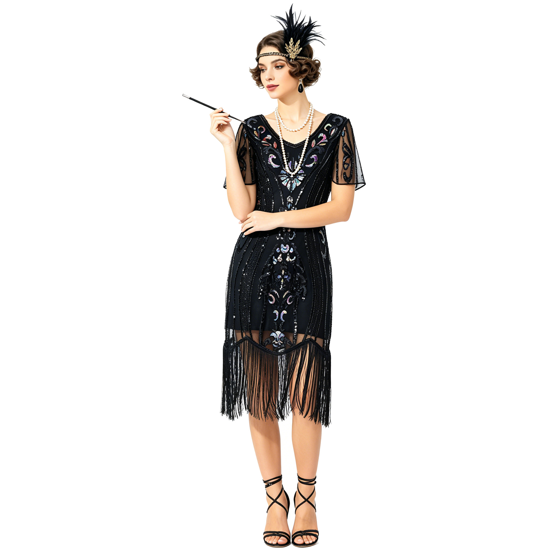 Nowa Sukienka Vintage z Cekina – Ethnic Fashion Dress recenzja i cena