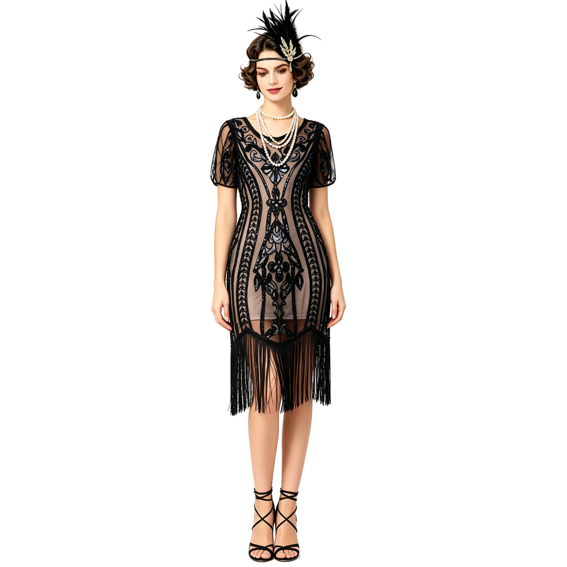 Nowa Sukienka Vintage z Cekina – Ethnic Fashion Dress recenzja i cena