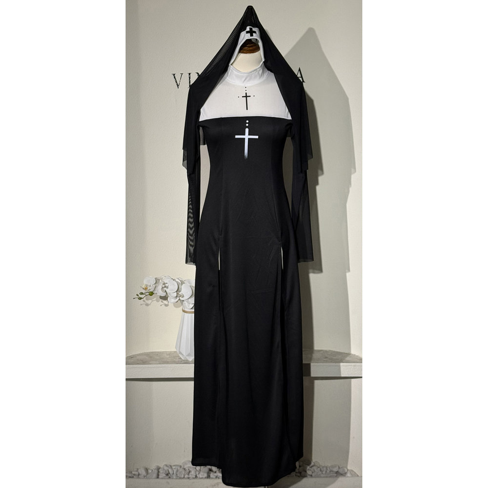 Strój zakonnicy Marii, sukienk – Ethnic Fashion Dress recenzja i cena