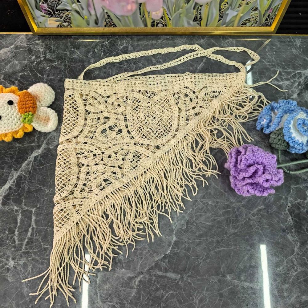 Bohemski dziergany pasek z frę – Ethnic Boho Fashion recenzja i cena