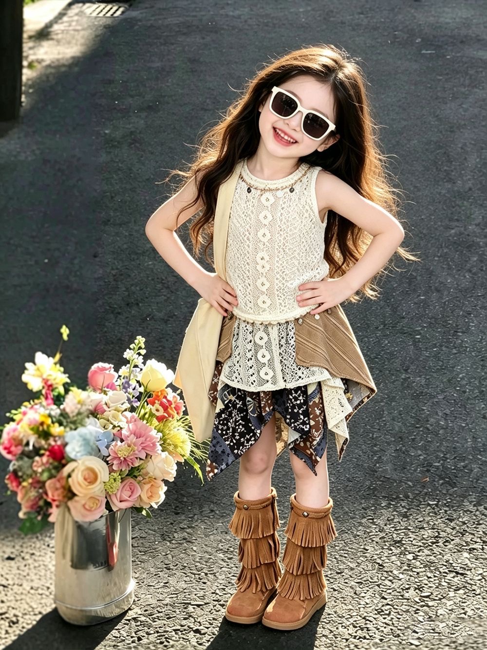 Letni Zestaw dla Dziewczynek 2 – Kids Ethnic Fashion recenzja i cena